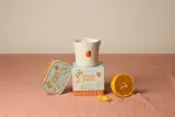 Свеча ароматическая Paddywax Bistro Citrus Spritz, с соевым воском, осенне-зимний аромат, 226 г — фото 4