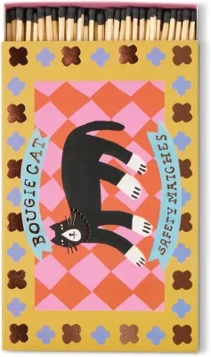 Спички Paddywax Large Rectangle Matches Bougie Cat, 120 шт