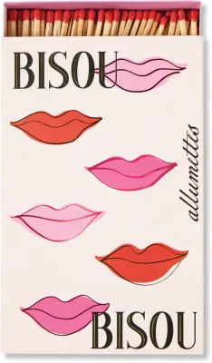 Спички Paddywax Large Rectangle Matches Bisou Bisou, 120 шт