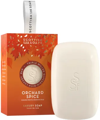 Твёрдое мыло Scottish Fine Soaps Orchard Spice Soap для рук и тела, 150 г