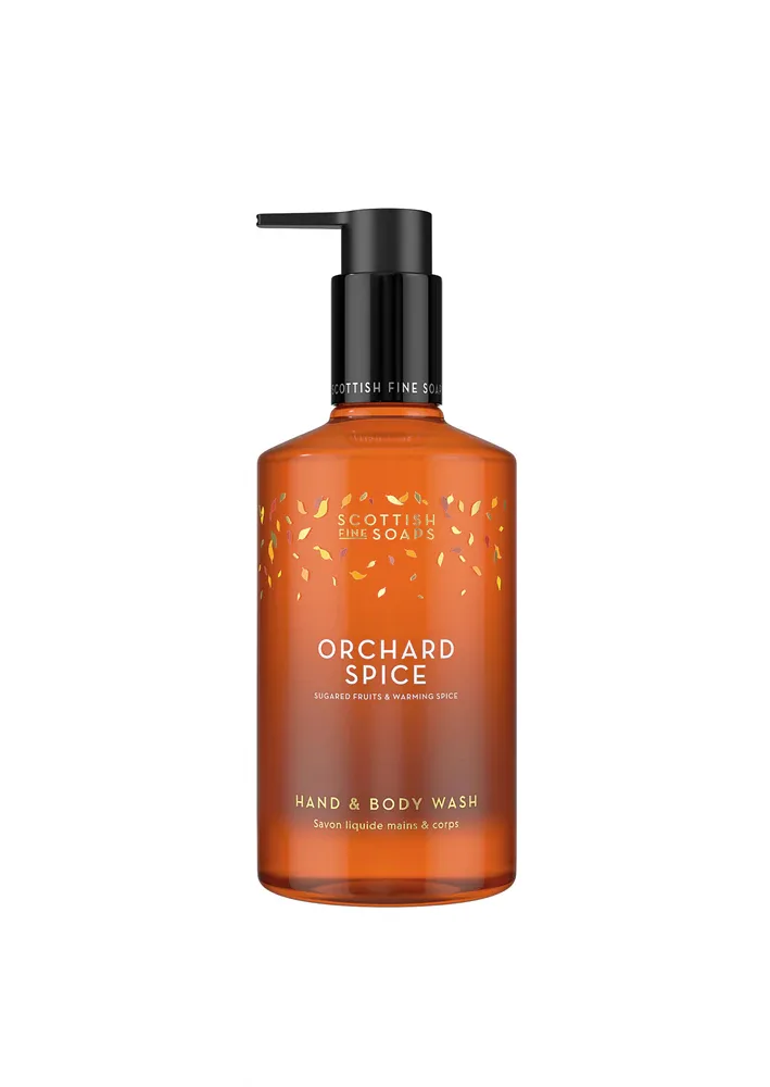 Гель для мытья рук и тела Scottish Fine Soaps Orchard Spice Hand Body Wash увлажняющий, 300 мл