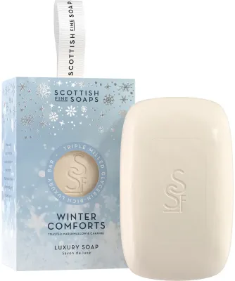 Твёрдое мыло Scottish Fine Soaps Winter Comforts для рук и тела, 150 г zapachy Toasted Marshmallow & Caramel