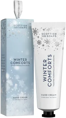 Крем для рук Scottish Fine Soaps Winter Comforts увлажняющий, питательный, 75 мл zapachy Toasted Marshmallow & Caramel