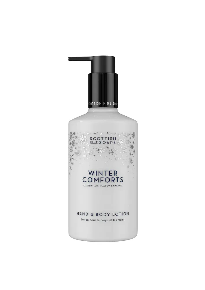 Молочко для тела Scottish Fine Soaps Winter Comforts увлажняющее, с миндальным маслом, 300 мл zapachy Toasted Marshmallow & Caramel