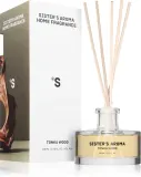 Аромадиффузор Sister's Aroma Home Fragrance Tonka Wood, с палочками, согревающий аромат, 110 мл — фото 2