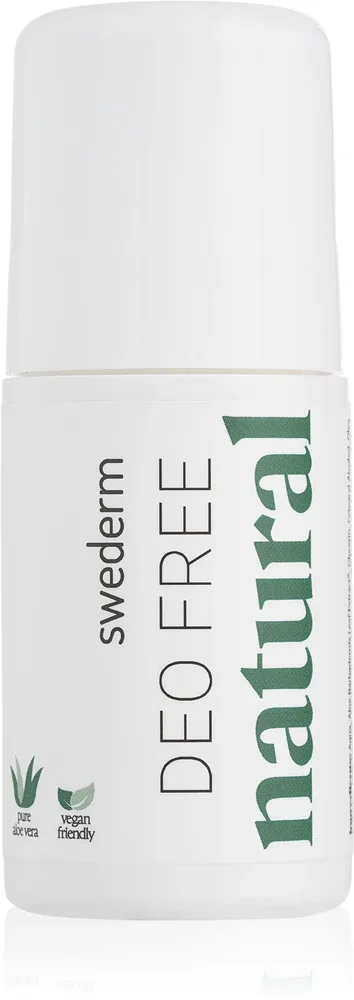 Дезодорант Swederm Natural DEO FREE с алоэ, длительная защита от запаха, 50 мл