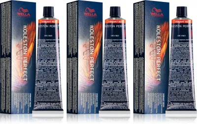 Набор стойкой краски для волос Wella Professionals Koleston Perfect ME+ Deep Browns, коричневые оттенки, 3 × 60 мл