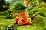 Румяна Wet n Wild Winnie the Pooh Smackerel of Hunny кремовые, лёгкая текстура, 6 г, оттенок Pouncy Pop — фото 4