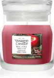 Свеча ароматическая Yankee Candle Red Apple Wreath, согревающий аромат, 110 г Signature — фото 1