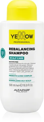 Шампунь для жирной кожи головы Yellow Professional Scalp Care Rebalancing Shampoo балансирующий, 500 мл