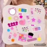 Адвент-календарь Accentra Beauty Advent Calendar Unicorn, 24 косметических сюрприза, для девочек — фото 3