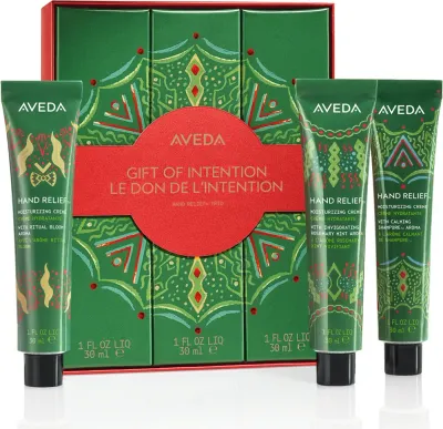 Набор кремов для рук Aveda Holiday Gift of Intention Hand Relief Trio, увлажняющие, три аромата по 30 мл