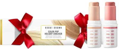 Набор для макияжа Bobbi Brown Holiday Color Pop Holiday Cracker, два мультистика для губ и щёк по 8 г, оттенок Morning Dew / Flirty Peach