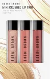 Набор блесков для губ Bobbi Brown Holiday Mini Crushed Lip Trio, увлажняющие, мини-версии, 3 шт. по 4 мл, оттенок Bare Sparkle / Force of Nature / In the Buff — фото 1