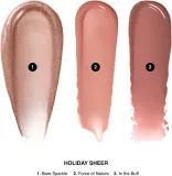 Набор блесков для губ Bobbi Brown Holiday Mini Crushed Lip Trio, увлажняющие, мини-версии, 3 шт. по 4 мл, оттенок Bare Sparkle / Force of Nature / In the Buff — фото 2