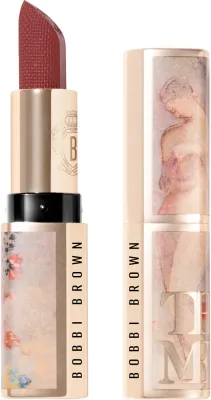 Помада для губ Bobbi Brown Holiday Luxe Lipstick с интенсивной пигментацией, с лёгким блеском, 3,5 г, оттенок Neutral Rose