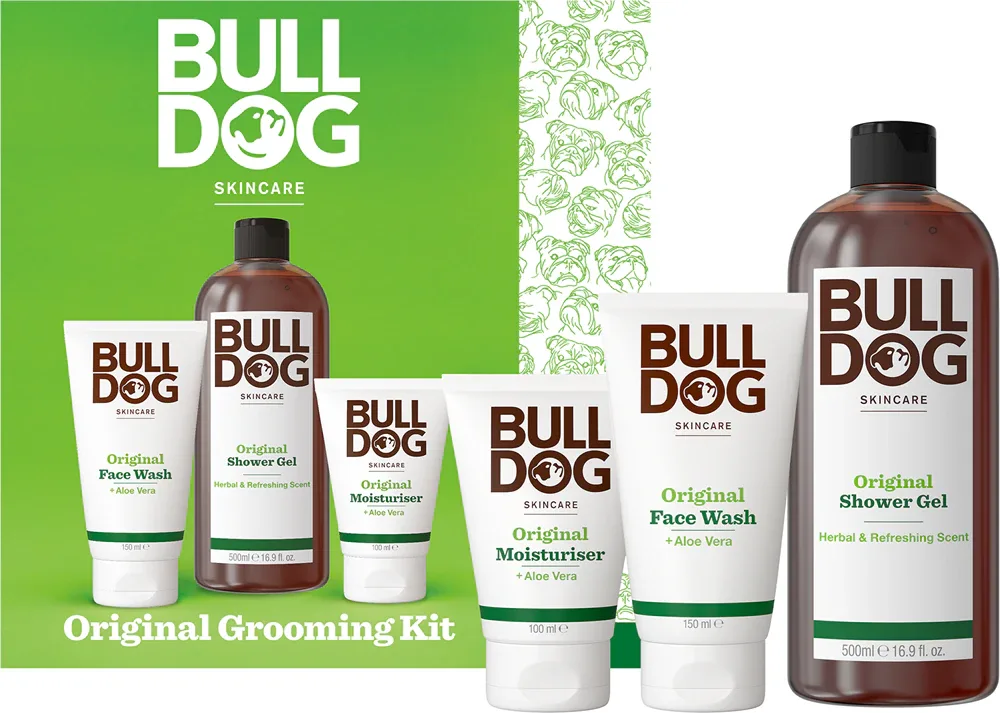 Набор косметики Bulldog Original Grooming Kit мужской, подарочный, для лица и тела