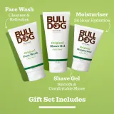 Набор косметики для лица Bulldog Original Skincare Trio мужской, подарочный, с гелем для бритья — фото 2