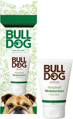 Крем для лица Bulldog Original Moisturiser Cracker увлажняющий, мужской, в подарочной упаковке, 100 мл