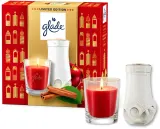 Подарочный набор GLADE ONE Twinkling Apple Cinnamon, ароматическая свеча и аромат для дома, лимитированная серия, 1 шт — фото 1