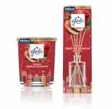 Подарочный набор GLADE ONE Twinkling Apple Cinnamon, ароматическая свеча и диффузор с палочками, 1 шт — фото 2