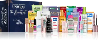 L’Oréal Paris DIY Advent Calendar Unwrap the Beauty Gift - Адвент-календарь L’Oreal Paris DIY Advent Calendar Unwrap the Beauty Gift, 23 средства и сюрприз