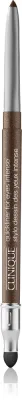 Карандаш для глаз Clinique Quickliner for Eyes Intense Lustre насыщенного цвета, не размазывается, 0,25 г, оттенок Chocolate