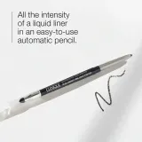 Карандаш для глаз Clinique Quickliner for Eyes Intense Lustre насыщенного цвета, не размазывается, 0,25 г, оттенок Black Honey — фото 4