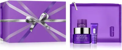 Подарочный набор Clinique Holiday Wrinkle Correcting Routine Set с кремом, сывороткой и кремом для глаз против морщин