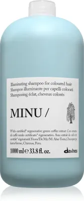 Шампунь Davines Minu Illuminating shampoo для сохранения цвета волос, для блеска и объёма, 1000 мл
