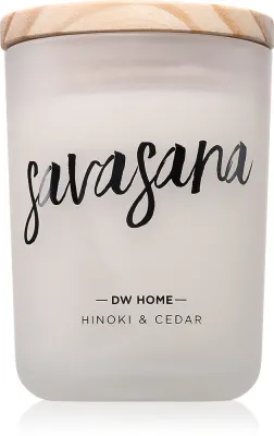 Свеча ароматическая DW Home Zen Savasana на основе эфирных масел, 221 г