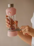 Бутылка для воды Equa Active стеклянная, из боросиликатного стекла, герметичная, 550 мл Berry — фото 3
