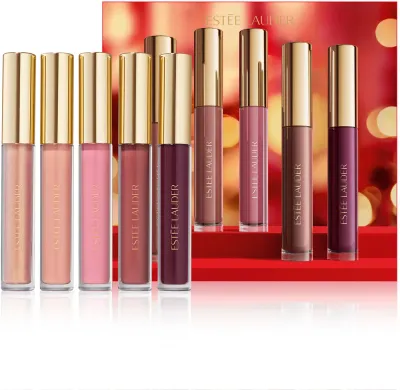 Estée Lauder Holiday 5-Star Lip Gloss Collection - Набор блесков для губ Estee Lauder Holiday 5-Star Lip Gloss Collection увлажняющих, 5 × 6 мл, 1 шт