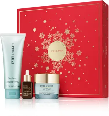 Estée Lauder Holiday DayWear Gift Set - Набор косметики для лица Estee Lauder Holiday DayWear Gift Set с дневным кремом, сывороткой и гелем для умывания, 1 шт