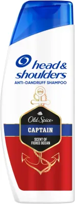 Head & Shoulders Old Spice Captain - Шампунь против перхоти Head Shoulders Old Spice Captain для мужчин, с мужским ароматом, 1000 мл, 400 мл