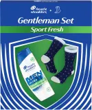 Head & Shoulders Gentleman Set Sport Fresh - Подарочный набор для мужчин Head Shoulders Gentleman Set Sport Fresh, шампунь против перхоти 300 мл и носки — фото 1