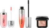 Подарочный набор KIKO Milano Twist 'N Twinkle Holiday Holly Jolly Trio тушь, блеск для губ и кремовые тени — фото 3