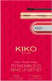 Подарочный набор KIKO Milano Twist 'N Twinkle Holiday To The Max Duo тушь для ресниц и блеск для губ — фото 2