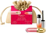 Подарочный набор KIKO Milano Twist 'N Twinkle Holiday Secret Santa мини-тушь и мини-блеск для губ, с косметичкой — фото 1