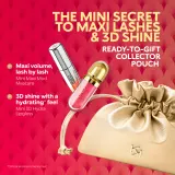 Подарочный набор KIKO Milano Twist 'N Twinkle Holiday Secret Santa мини-тушь и мини-блеск для губ, с косметичкой — фото 5