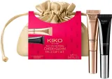 Подарочный набор KIKO Milano Twist 'N Twinkle Holiday Cheeky Gleam жидкий хайлайтер и румяна, с косметичкой — фото 1