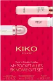 Подарочный набор KIKO Milano Twist 'N Twinkle Holiday My Pocket Allies масло для губ, крем для губ и крем для лица, мини mini — фото 2