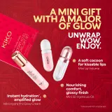 Подарочный набор KIKO Milano Twist 'N Twinkle Holiday My Pocket Allies масло для губ, крем для губ и крем для лица, мини mini — фото 5