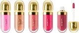 Блеск для губ KIKO Milano Twist 'N Twinkle Holiday The Fabulous 5 Mini с высоким блеском, увлажняющий, 17,5 мл mini — фото 3
