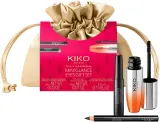 Подарочный набор KIKO Milano Twist 'N Twinkle Holiday Mini Glance тени, тушь и карандаш каял, с косметичкой mini — фото 1