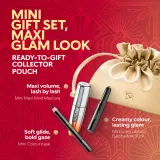Подарочный набор KIKO Milano Twist 'N Twinkle Holiday Mini Glance тени, тушь и карандаш каял, с косметичкой mini — фото 5