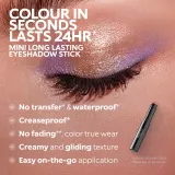 Подарочный набор KIKO Milano Twist 'N Twinkle Holiday Mini Glance тени, тушь и карандаш каял, с косметичкой mini — фото 7