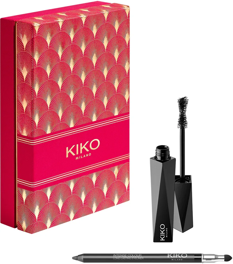 Подарочный набор косметики KIKO Milano Twist 'N Twinkle Holiday Midnight Glaze