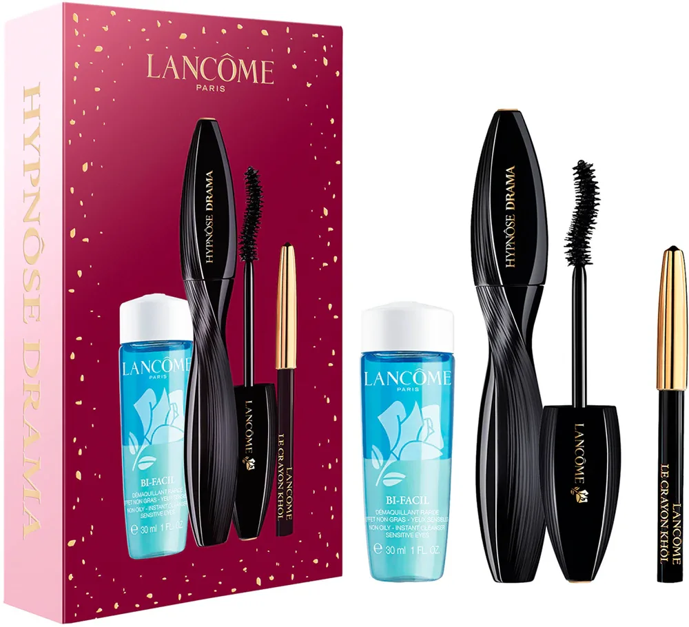 Lancôme Hypnôse Drama - Набор подарочный Lancome Hypnose Drama: тушь, карандаш для глаз и средство для снятия макияжа с глаз
