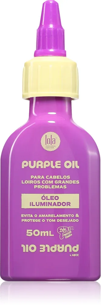 Масло для волос Lola Cosmetics Purple Oli питательное, не утяжеляет, 50 мл
